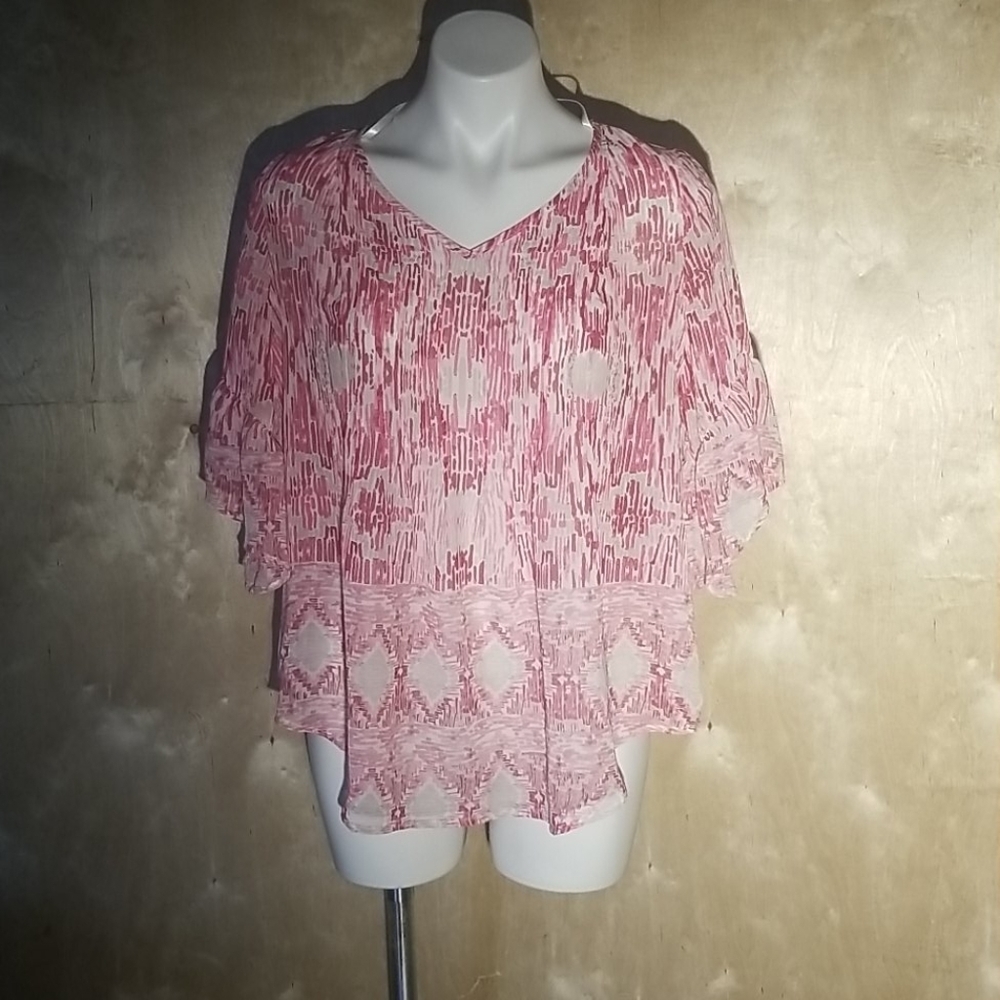 style & co sheer top